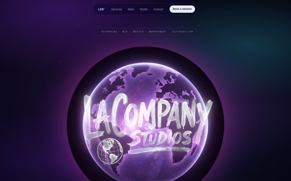 La Company Studios — recording studio website