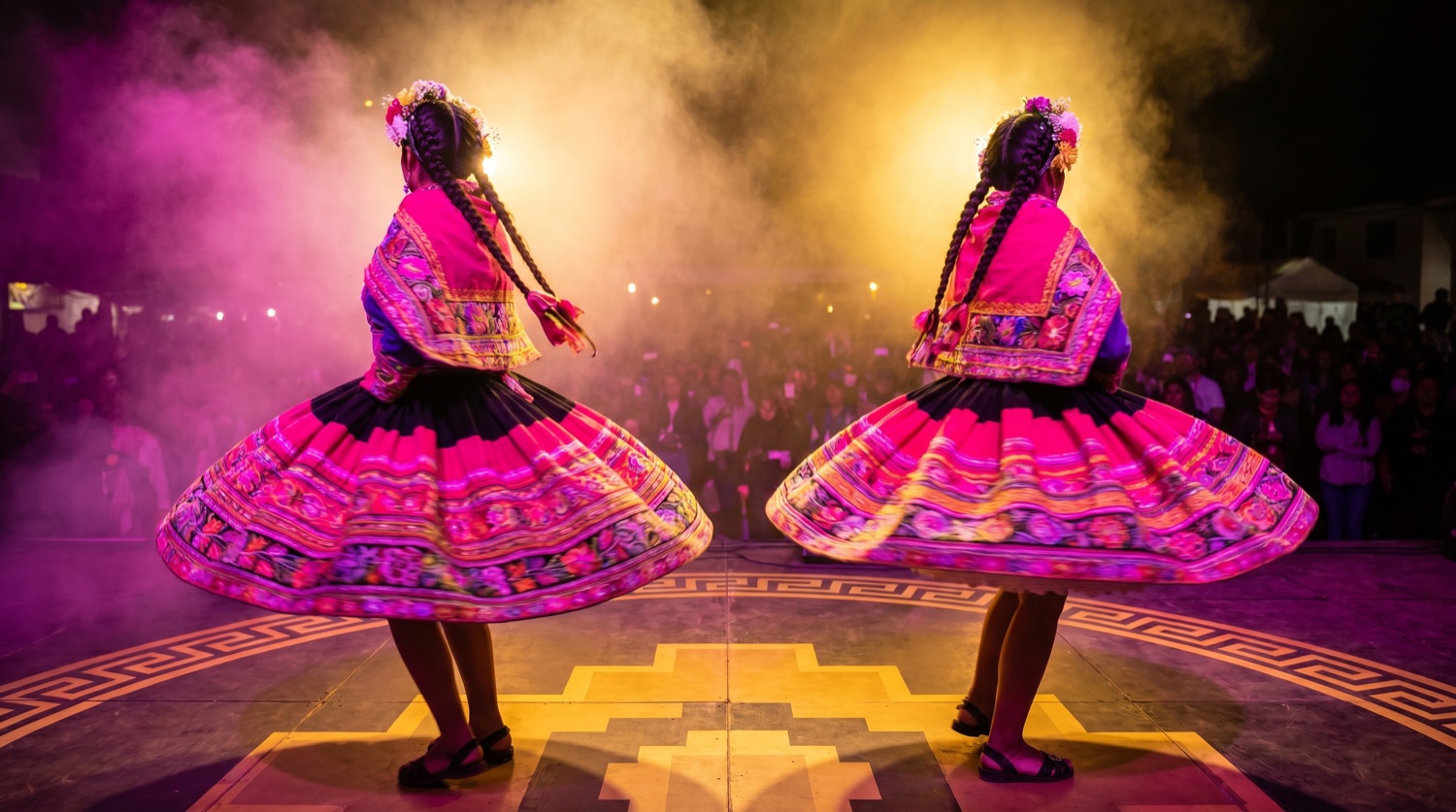 Andean dancers